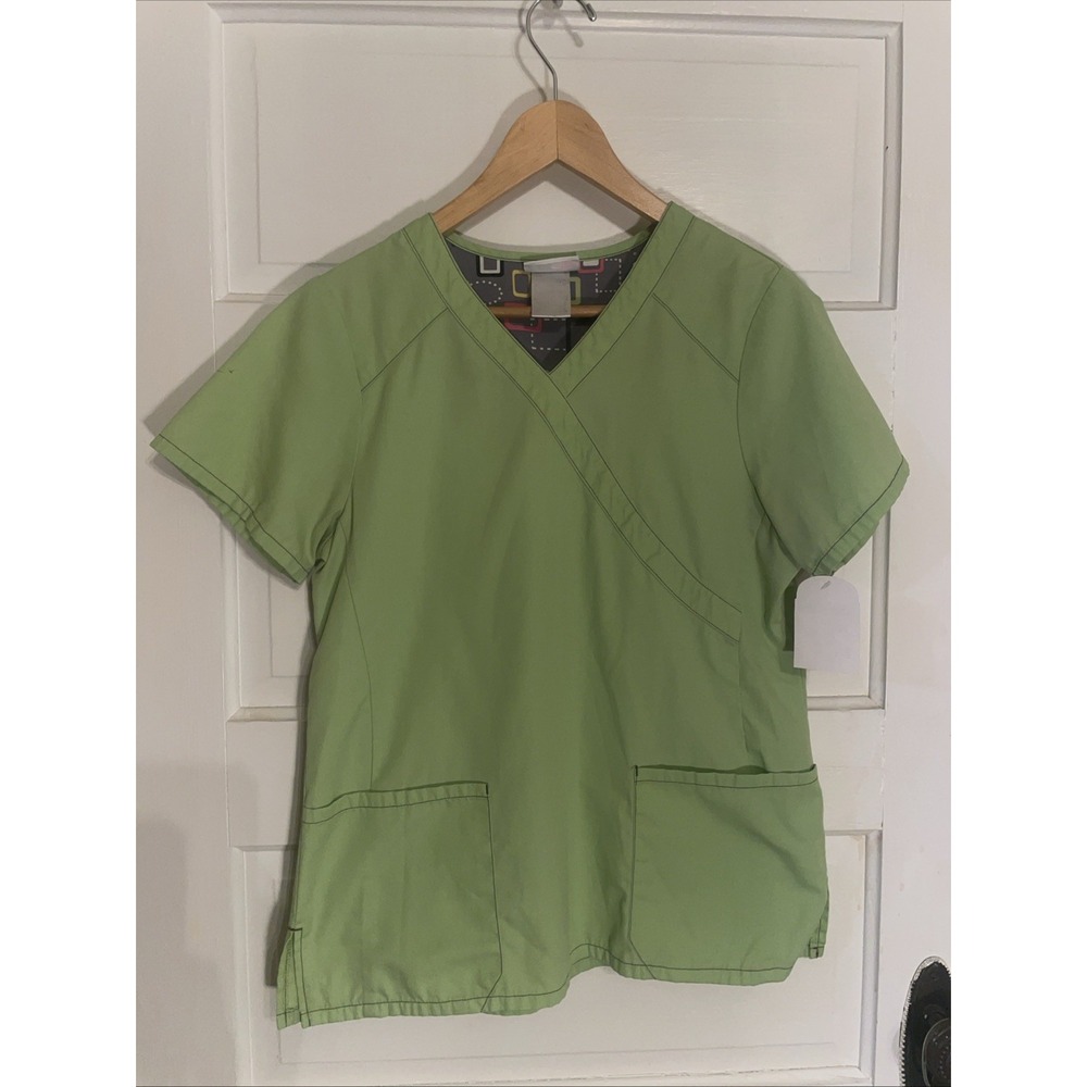 Scrub Star XS Light Green Two Pockets
